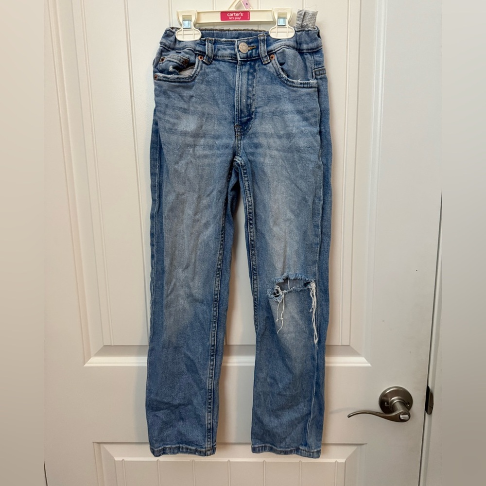 Girls size 9 Zara Blue Denim Jeans